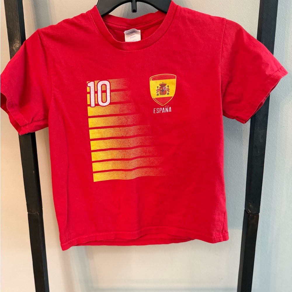 Red Spain Kids T-Shirt
